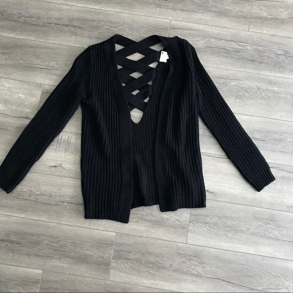 LA Hearts Black Cardigan